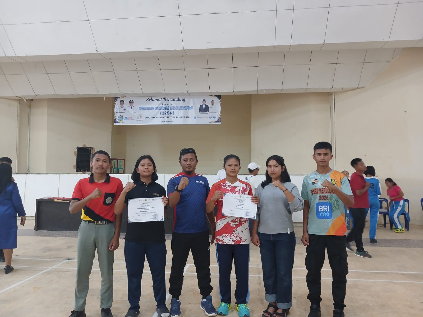 JUARA 1 OLIMPIADE OLAHRAGA SISWA NASIONAL SMA/SMK KABUPATEN TOBA SAMOSIR 2026